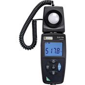 Chauvin Arnoux Chauvin Arnoux C.A 1110 Luksmeter 0.1 - 200000 lx Kalibrirano Tovarniški standardi (lastni)