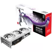 SAPPHIRE PURE AMD Radeon RX 9070 GAMING OC 16GB GDDR6 grafična kartica, PCIe 5.0, 2xHDMI, 2xDisplayPort 2.1a - 11349-02-20G