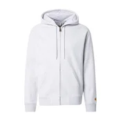 Carhartt WIP Jopa na zadrgo Chase svetlo siva