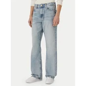 Tommy Hilfiger Jeans hlače WW0WW50963 Modra Straight Fit