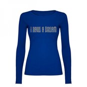 Woman T shirt LS I have a dream