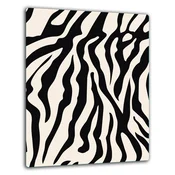shumee Steklena zaščitna plošča za indukcijo 40x52 zebra