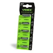 shumee Videx A27 alkalne baterije, 5 kosov, blister
