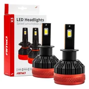 slomart AMiO LED žarnici H3 X3 6500K CANBUS