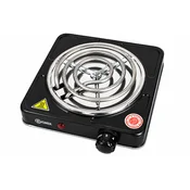 Evonek Rešo SINGLE COOK, 1000W, 1 ringla, Crni