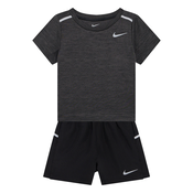 Nike Sportswear Komplet MILER svetlo siva/črna/pegasto črna