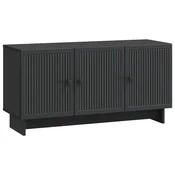 Vidaxl TV omarica Črna 99 x 34,5 x 50 cm Inženirski les
