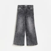 Reserved - Elasticne wide leg farmerke