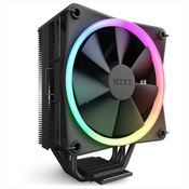 NZXT T120 RGB Procesor Zracno hladenje 12 cm Crno 1 kom