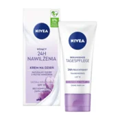 935465 NIVEA 24H MOISTURIZING pomirjujoča dnevna krema SPF 15 50 ml