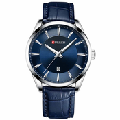 Moška ročna ura Curren Leisure Blue