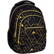 Školskri ruksak Back Up O - Geometric, s 3 odjeljka
