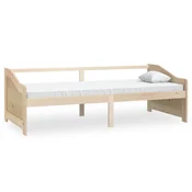 Vidaxl Trosed z ležiščem trdna borovina 90x200 cm