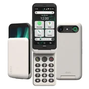 DORO Pametni telefon Doro Aurora A20 4GB/64GB Dual-SIM Bela, (5000521111)