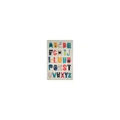 Pralna otroška preproga 140x190 cm Alphabet – Mila Home