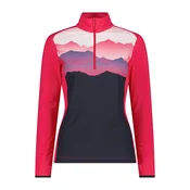 CMP WOMAN SWEAT, ženski smučarski puli, rdeča 35L0556