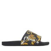 Versace Jeans Couture Nizki natikači FONDO SHELLY zlato-rumena/črna/off-bela
