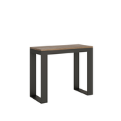 Ityhome Ityhome 90 x 77 konzolna miza rjava, (20847735)