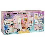Caravan for dolls MGA Nš Nš Nš SURPRISE KITTY-CAT CAMPER 575672 Pink