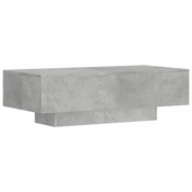 Stolic za kavu boja betona 100 x 49,5 x 31 cm konstruirano drvo