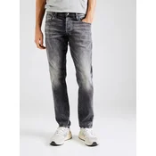 G-Star RAW Kavbojke 3301 Tapered, črna