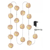 Unutrašnja božicna dekoracija IP20 CHAIN 3m 16xLED/1,2W/230V