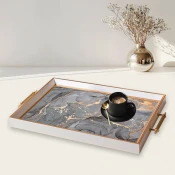 Aberto Design Poslužavnik TPB9874 50 x 29 x 3.5 cm, Šareni