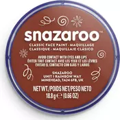 Snazaroo barva za obraz rjasto rjava 18ml