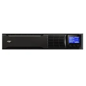 FSP UPS CH-1101RS / Champ 1K RM (PPF9001404), 1000VA/900W, Online, IEC*6, CE, W/CSB 12V9AH*2, W/USB port & cable, LCD, Intel. SLot, Rack STD