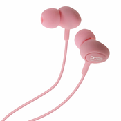 AVIZAR Ušesne slušalke z mikrofonom - roza, (20731462)