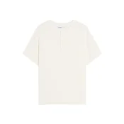 Bershka Majica  naravno bela