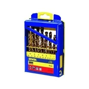 Stanley Komplet svedrov za kovino Irwin iz titana, 19 kosov, 1,0-10,0 mm na 0,5 mm