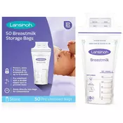 Lansinoh Breastfeeding vrečka za shranjevanje materinega mleka 50 kos