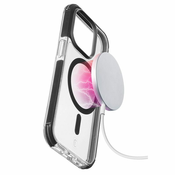 CellularLine Cellularline Tetra Force Strong Guard Mag - ohišje iPhone 15 Pro MagSafe s prevleko MICROBAN (prozorno)