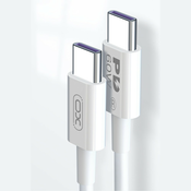 USB-C v USB-C kabel XO s QC4.0 in PD3.0 polnjenjem 60W - 1 m