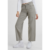 Womens jeans with high waist 90s grey