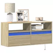Zidni TV ormaric LED boja hrasta sonome 100x31x45 cm