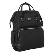 KikkaBoo torba za mame siena black/silver ( KKB90034 )