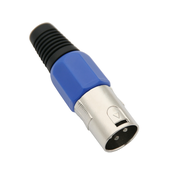 BLOW XLR priključek 3P MODRA
