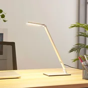 Lucande Resi - namizna svetilka LED z možnostjo zatemnitve - Študija/pisarna - Sodobni - aluminij
