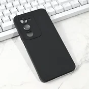 Silikonska maska za Xiaomi Redmi 15 4G 171mm Pro Camera, Crna