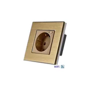 Exeshop 16A EU Wi-Fi WALL SOCKET AL Zlatni (TUYA)