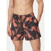 Jack & Jones Kopalne hlače Maui Shell 12291808 Bordo rdeča Regular Fit