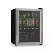 Klarstein Beersafe hladilnik za pijačo s steklenimi vrati | 64 x 48 cm | Notranja LED osvetlitev