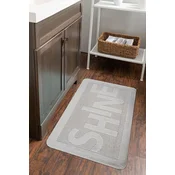 Lessentiel Maison Podloga za kupatilo Shine, 60x100 cm, Siva