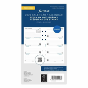Filofax Polnilo za tedenski koledar A6