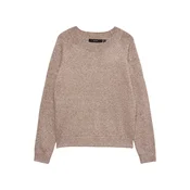 VERO MODA Pulover VMDoffy pikčasto rjava