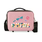 Roll road ABS beauty case orchid pink