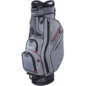 Big Max Terra X Cart Bag Storm Silver /Red