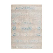 Novel TKANA PREPROGA Baroque 160/230 cm taftano siva, turkizna